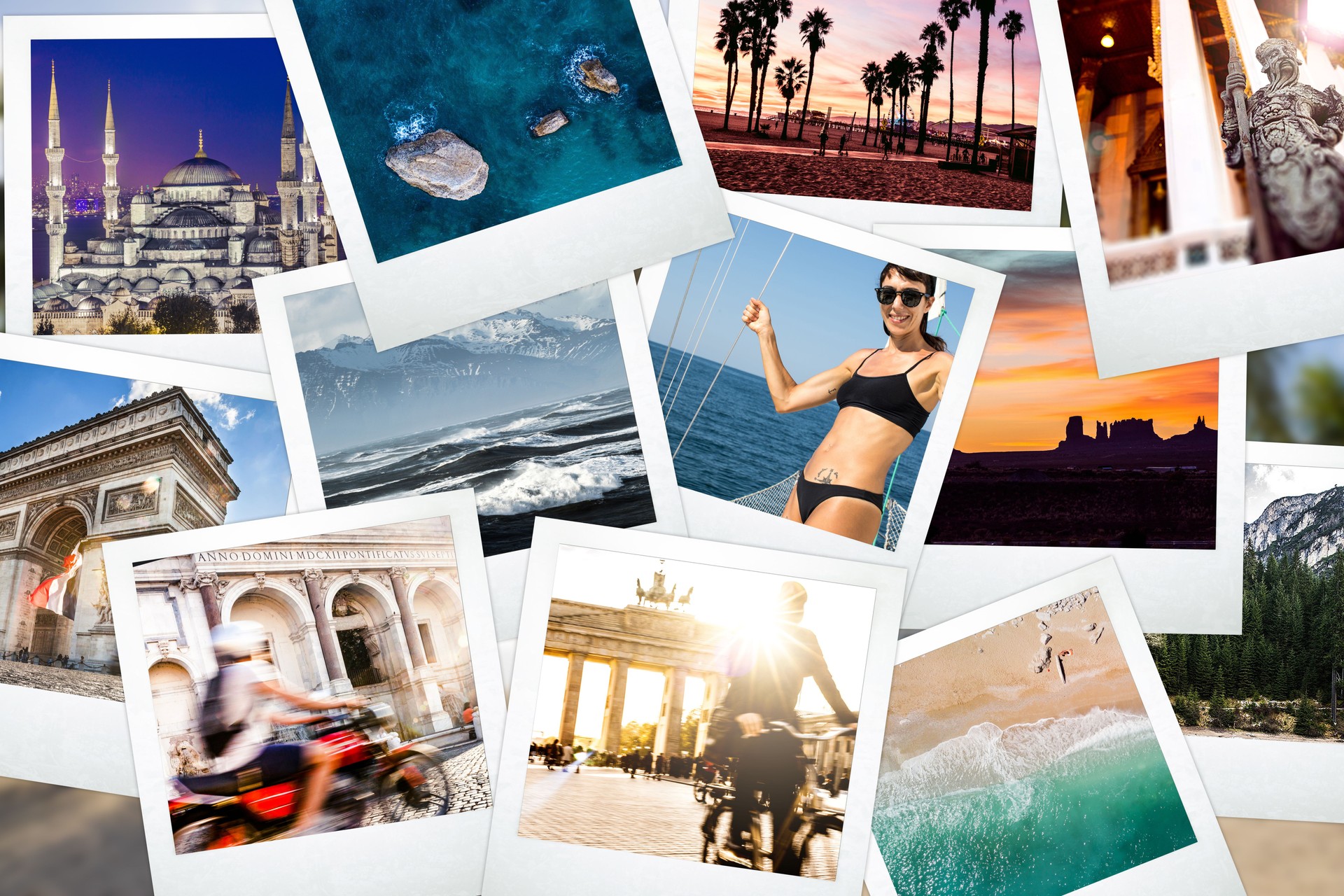 Camera prints of an year full of memories around the world