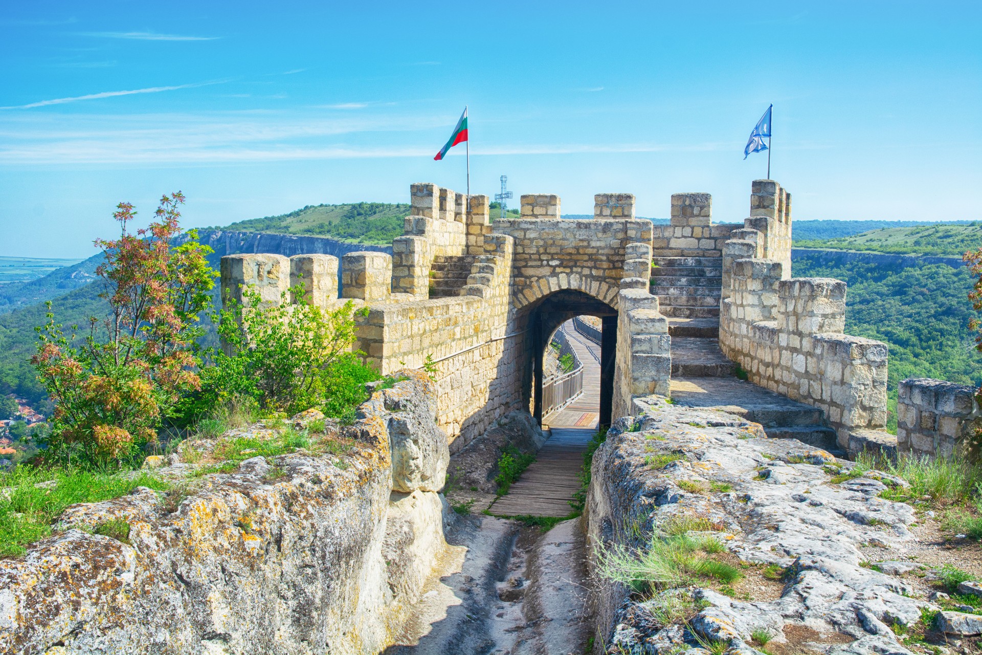 Main gate of Ovech fortress, Bulgaria